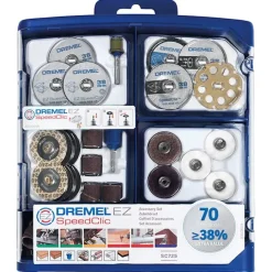 Multitool Accessoires > Dremel speedclic multitool accessoireset SC725 - 70-delig