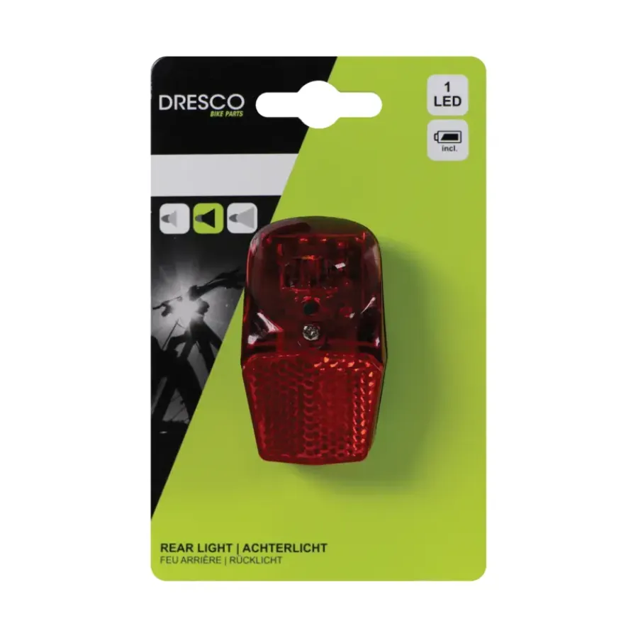 Fietsverlichting > Dresco achterlicht spatbord LED