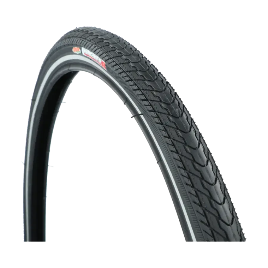 Fietsbanden > Dresco anti-lek buitenband metro elite 28x1 5/8x 1 3/8 (37-622) reflectie zwart