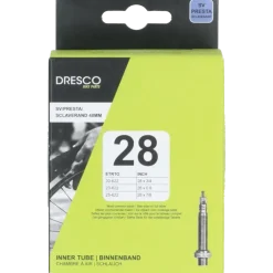 Fietsbanden > Dresco binnenband 700x23c (19/25-700) sclave 48mm