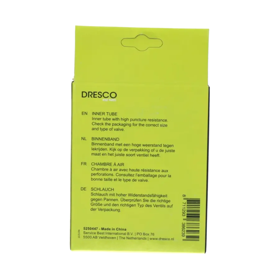 Fietsbanden > Dresco binnenband 16 x 1.75-2.50 (47/62-305) dunlop 40mm