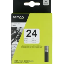 Fietsbanden > Dresco binnenband 24 x 1.70-2.20 (44/50-507) schrader 40mm