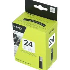 Fietsbanden > Dresco binnenband 24 x 1.70-2.20 (44/50-507) schrader 40mm