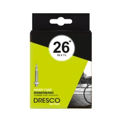Fietsbanden > Dresco binnenband 26 x 1 3/8 (37-590) sclave 40mm