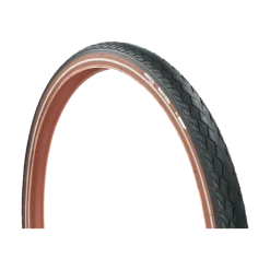 Fietsbanden > Dresco buitenband 28 x 1.75 zwart/creme