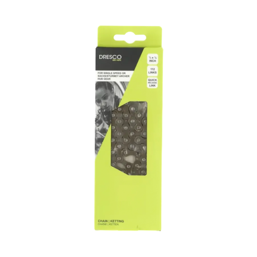 Fietsonderdelen & Accessoires > Dresco city fietsketting 1/2X1/8