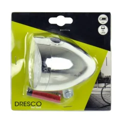 Fietsverlichting > Dresco Classic koplamp 3LED chroom