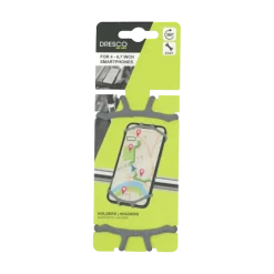 Interieuraccessoires > Dresco EZ Fit telefoonhouder fiets grijs