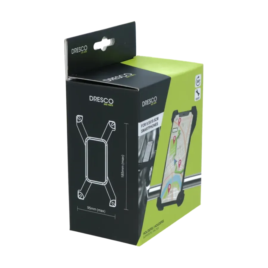 Interieuraccessoires > Dresco EZ Grip telefoonhouder fiets
