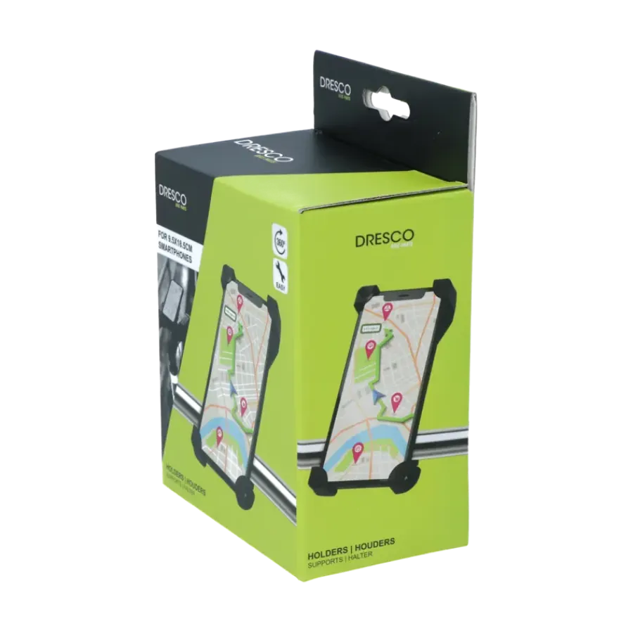 Interieuraccessoires > Dresco EZ Grip telefoonhouder fiets