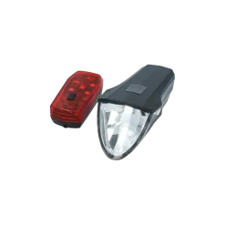 Fietsverlichting > Dresco fietsverlichtingsset Razor USB