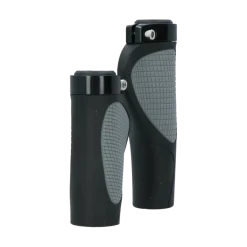 Fietsonderdelen & Accessoires > Dresco handvatten ergo city plus zwart/grijs