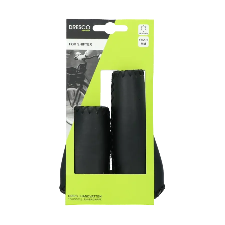 Fietsonderdelen & Accessoires > Dresco handvatten ergo leer