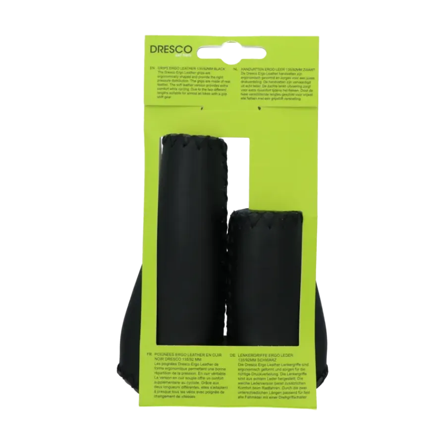 Fietsonderdelen & Accessoires > Dresco handvatten ergo leer