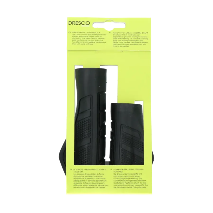 Fietsonderdelen & Accessoires > Dresco handvatten urban zwart