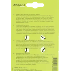 Fietsonderdelen & Accessoires > Dresco magura remblokken