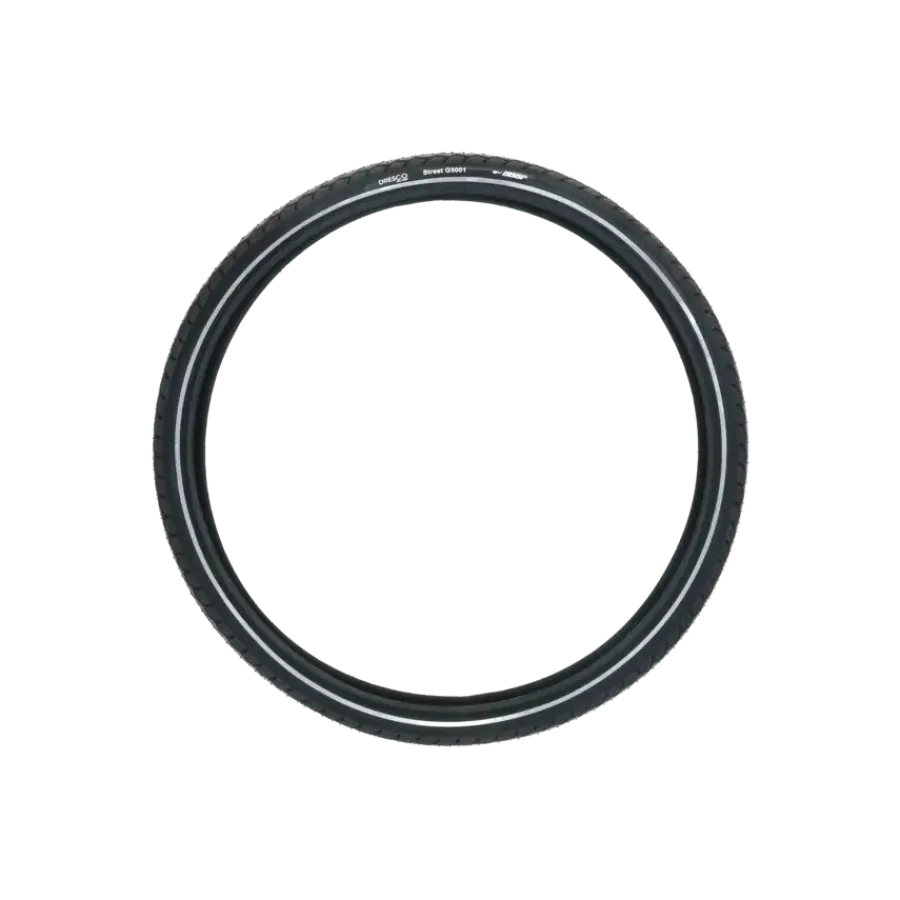Fietsbanden > Dresco Street buitenband 24x1.75 (47-507) reflecterend