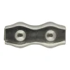 Dubbele staaldraadklem 5mm