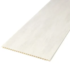 PVC Wandtegels & Panelen|Wandpanelen > Dumaplast Dumaclip wand- en plafondpaneel PVC grijze schors 2.4m2, afm. 120 x 25 cm