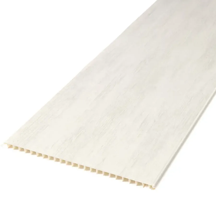 PVC Wandtegels & Panelen|Wandpanelen > Dumaplast Dumaclip wand- en plafondpaneel PVC grijze schors 2.4m2, afm. 120 x 25 cm