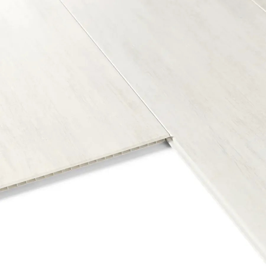 PVC Wandtegels & Panelen|Wandpanelen > Dumaplast Dumaclip wand- en plafondpaneel PVC grijze schors 2.4m2, afm. 120 x 25 cm