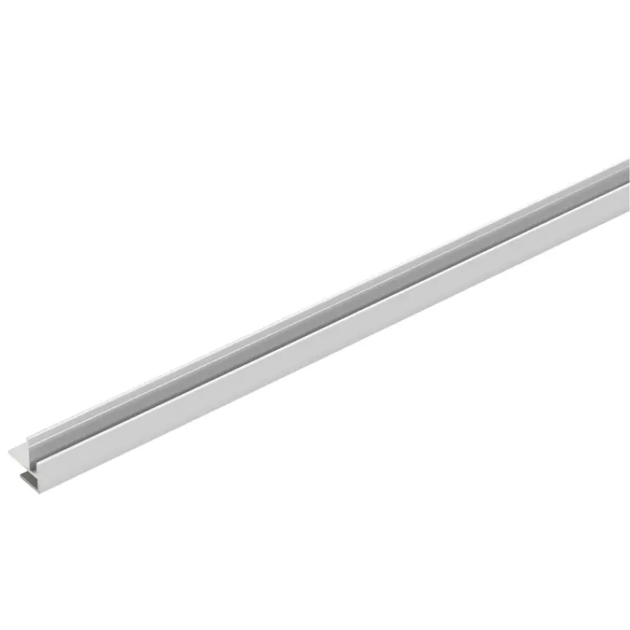 Wandpanelen|Kunststofprofielen > Dumaplast Dumawall+ wandtegel aluminium binnen-/ buitenhoek profiel 260cm