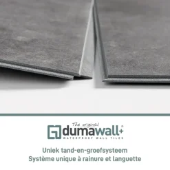 PVC Wandtegels & Panelen|Wandpanelen > Dumaplast Dumawall+ wandtegel kunststof Modica 1,95m² 37,5x65cm 8 stuks