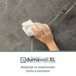 PVC Wandtegels & Panelen|Wandpanelen > Dumaplast Dumawall XL kunststof wandbekleding Modica 4,68m² 90x260cm - 2 stuks