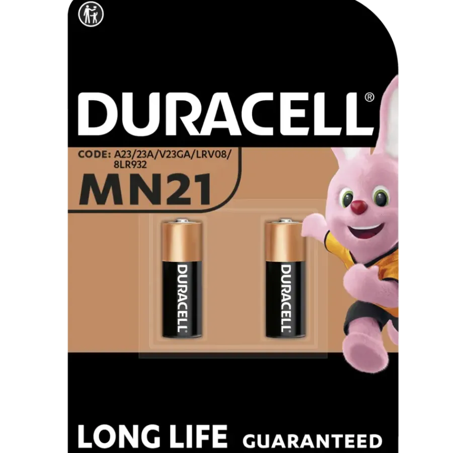 Batterijen > Duracell Batterij MN21 Alkaline 12V 2 stuks