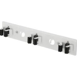 Duraline bezemhouder wit 36x7x5 cm