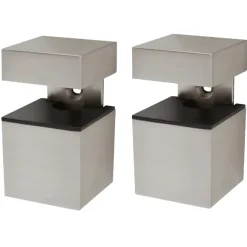 Plankdragers|Plankdragers > Duraline clip cube geborsteld nikkel