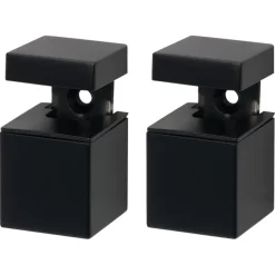 Plankdragers|Plankdragers > Duraline clip mat zwart set 2 stuks