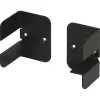 Plankdragers|Plankdragers > Duraline clip mat zwart 6,5x5x5 cm 2 stuks