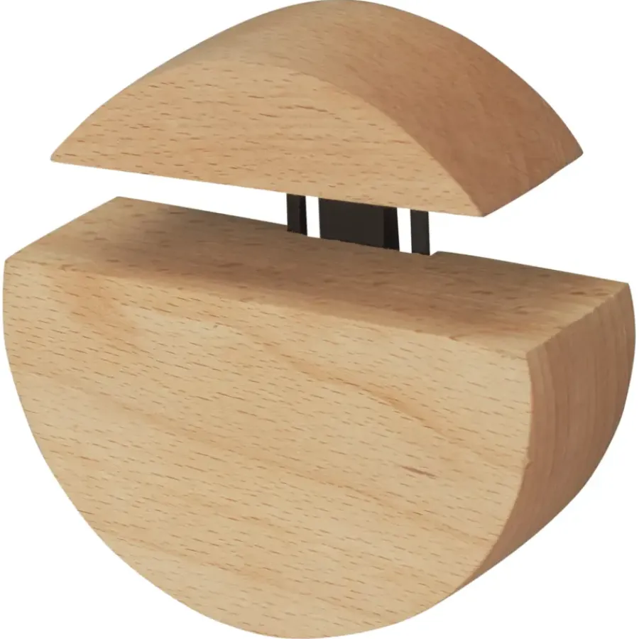 Plankdragers|Plankdragers > Duraline clip rond maxi Ø11,2X4 cm