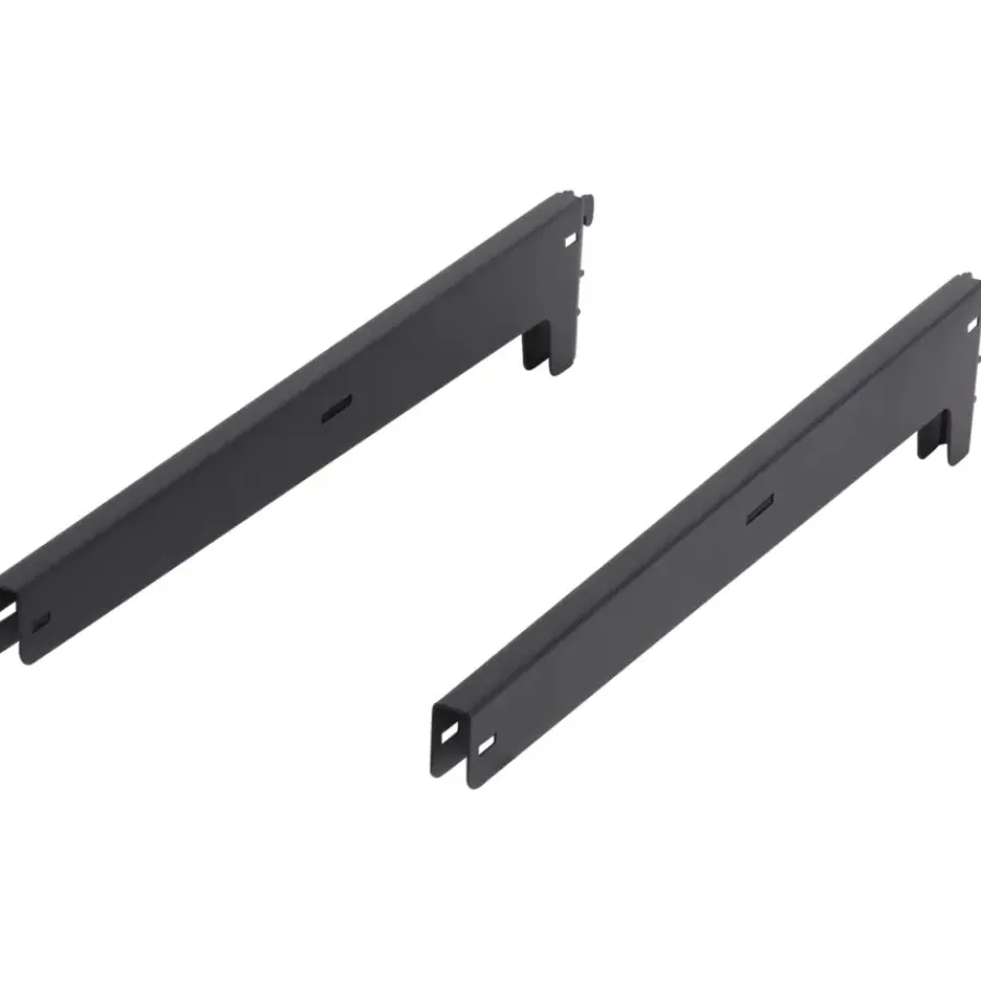 Plankdragers|Plankdragers > Duraline drager t.b.v. Storage systeem hangend zwart 2 stuks