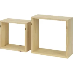 Duraline kubusset onbehandeld vuren 2 stuks