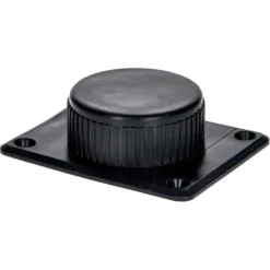 Duraline meubelglijder verstelbaar zwart 8x6,5x2,5 cm