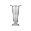 Duraline meubelpoot kunststof aluminium verstelbaar 12,8-13,8 cm