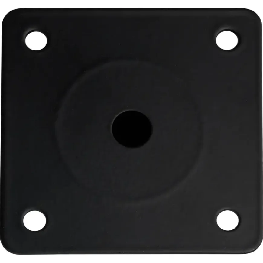 Duraline meubelpoot mat zwart 15 cm