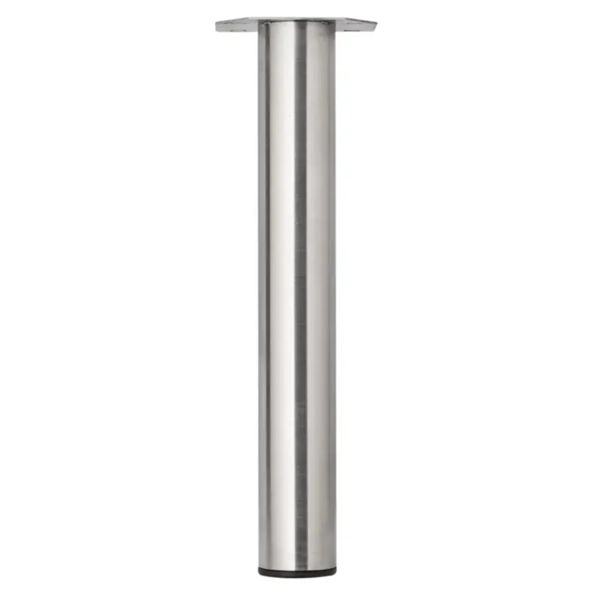 Duraline meubelpoot rond RVS Ø60 mm 42 cm