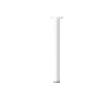 Duraline meubelpoot rond wit Ø3x30 cm