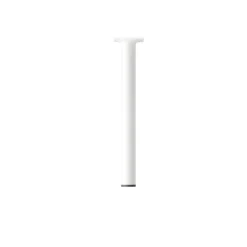Duraline meubelpoot rond wit Ø3x30 cm