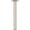 Duraline meubelpoot rond zand / beige staal Ø3x30 cm