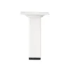 Duraline meubelpoot vierkant wit 2,5x2,5x10 cm
