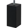 Duraline meubelpoot vierkant zwart 5x5x10 cm
