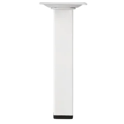 Duraline meubelpoot vierkant wit 2,5x2,5x15 cm
