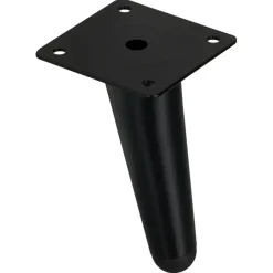 Duraline meubelpoot zwart 10 cm