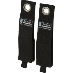 Duraline opslagband zwart XL 5x43 cm 2 stuks
