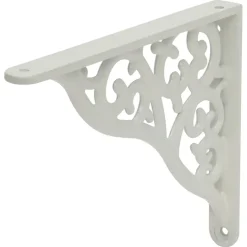 Plankdragers|Plankdragers > Duraline plankdrager barok wit 19x15 cm