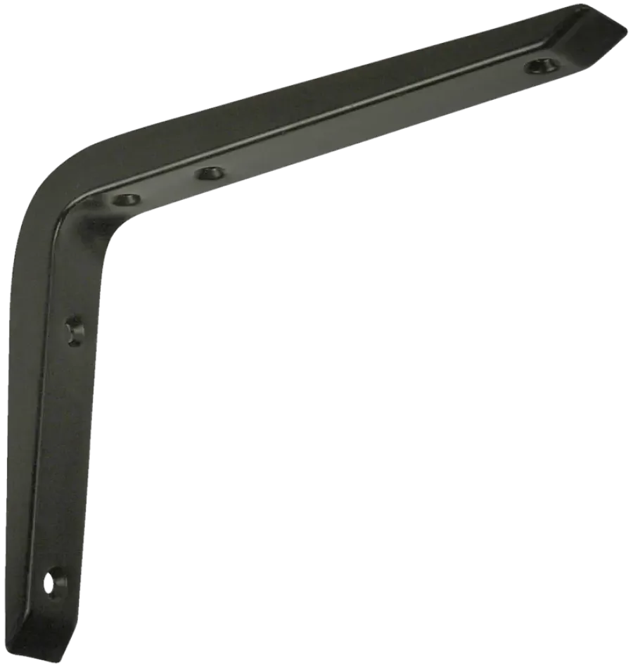 Plankdragers|Plankdragers > Geen Duraline plankdrager cantilever zwart 25x20 cm
